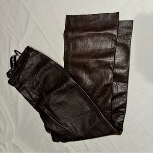 Vintage 100% Leather Pants by Express! New with tags!